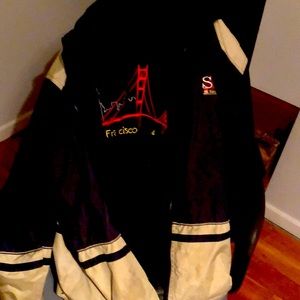 Jacket duel sided wearable San Francisco